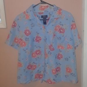 Floral print shirt